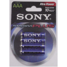 BATERIJA Sony Stamina Plus  AAA 4/1